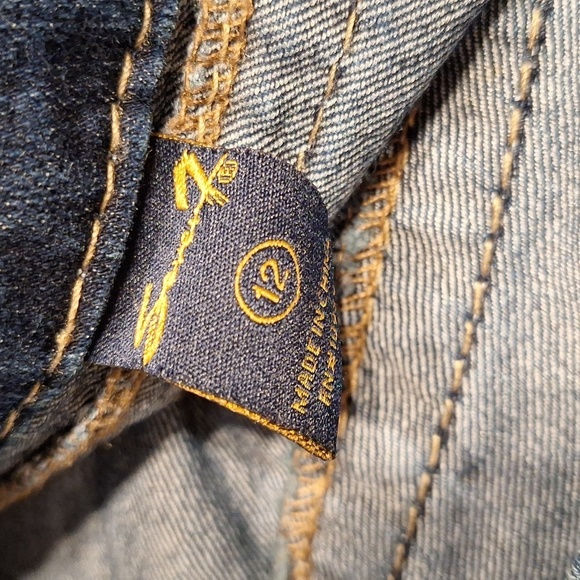 q Stylish Blue Denim Jeans stretch skinny size 12. Nice!!! - Picture 5 of 5